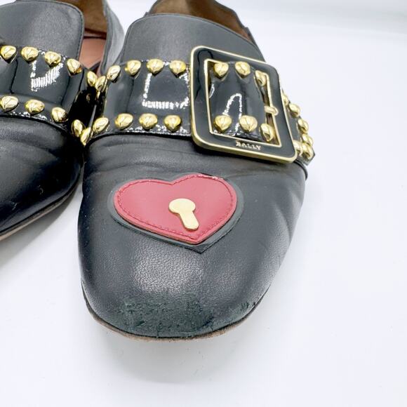 Bally Janelle Studded Lock Flat - Picture 6 of 16